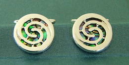 CL1 Koru Spiral Cufflinks