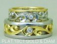 R251 PLAT 18CT  DIAM  X1 3